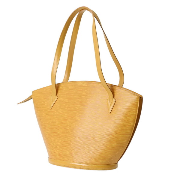 Louis Vuitton Handbags - Louis Vuitton Leather Shopping Tassili Bag Yellow Jacques Shoulder Epi Saint